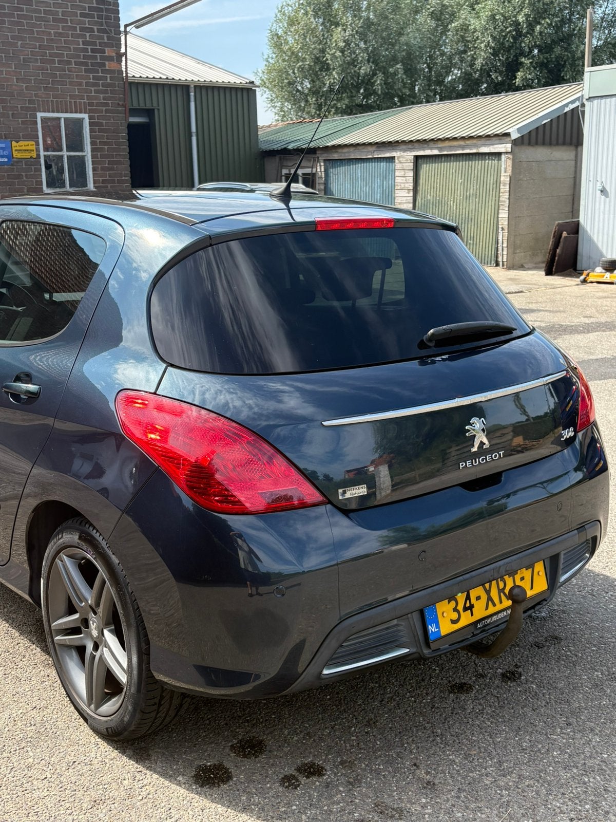 Peugeot 308 1.6 VTI 16V 5-DRS 2012 Blauw €1600,00, Voorwielaandrijving, 15 km/l, 680 kg, 4 cilinders
