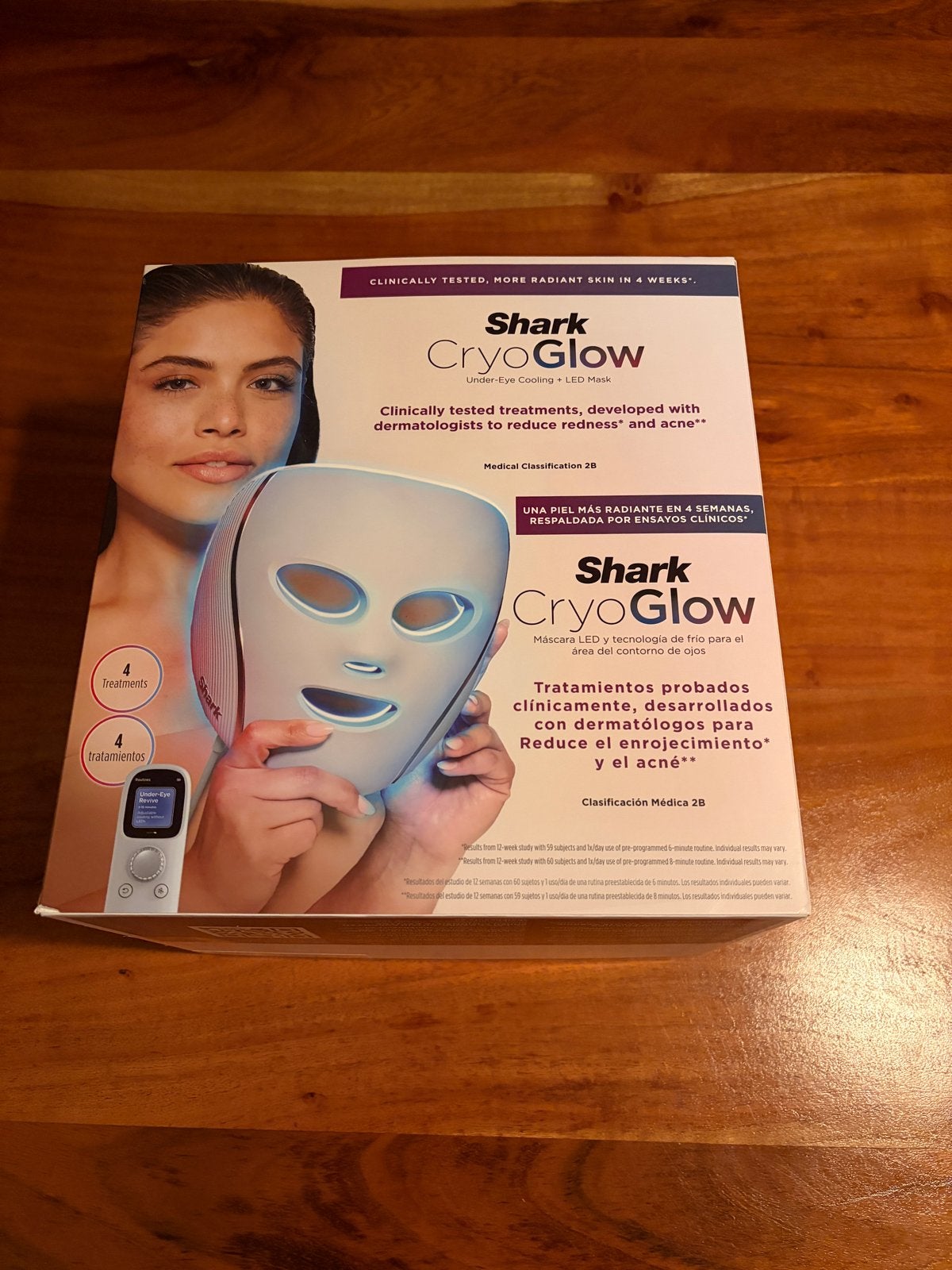 Shark CryoGlow FW312EUPL LED-masker + Under-Eye Cooling, Gehele gezicht, Kundendienst-de@sharkninja.com, Rotfeder-Ring 9 60327 Frankfurt am Main