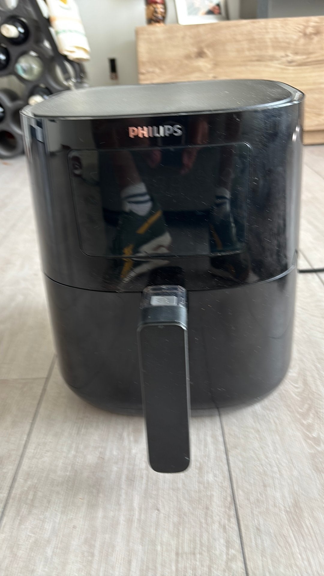 Philips airfryer HD9252/90, Ophalen, Zo goed als nieuw, Airfryer
