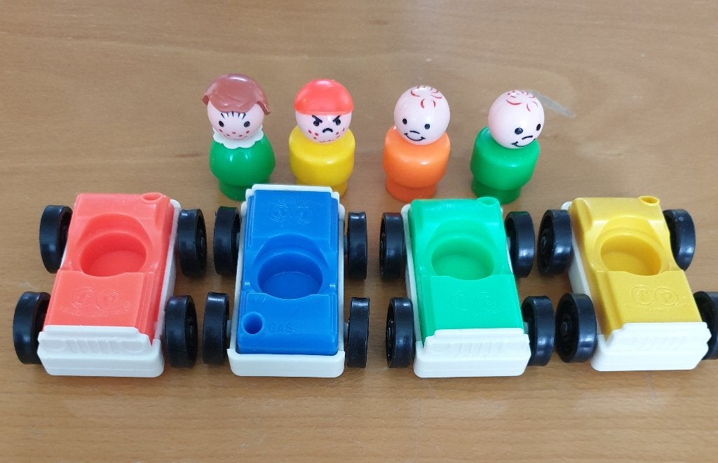 Fisherprice autootjes, Kinderen en Baby's, Ophalen of Verzenden, Gebruikt, Auto of Voertuig