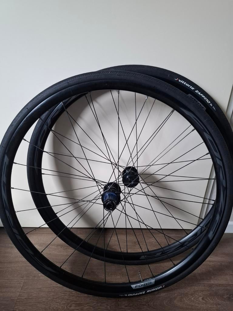 Forza Norte DB disc wielset incl banden, Fietsen en Brommers, Ophalen of Verzenden, Zo goed als nieuw, Forza, Aluminium