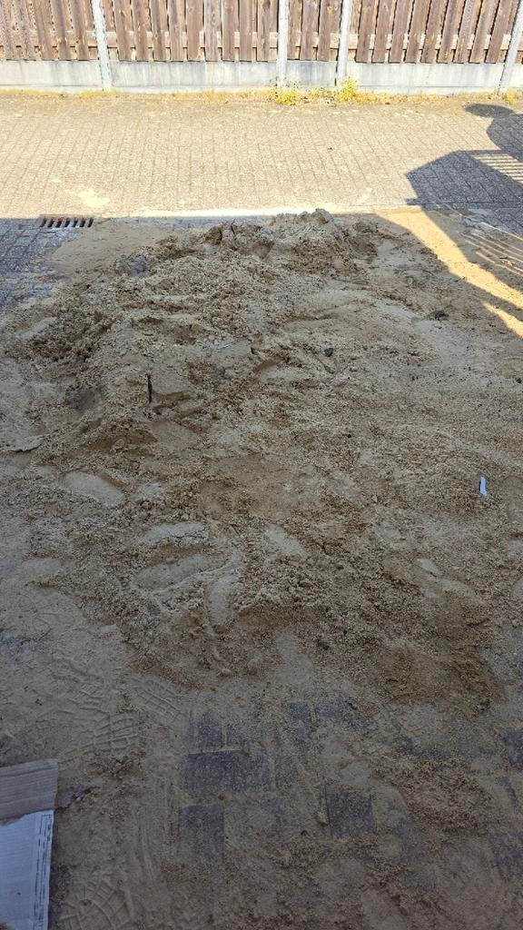 Zand voor diverse toepassingen, Ophalen, Gebruikt, Ophoogzand