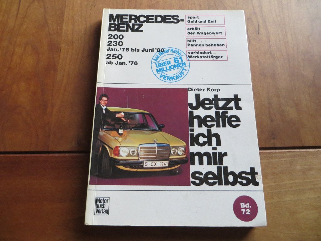 Jetzt helfe ich vraagbaak Mercedes 200, 230, 250 W123 '76-84, Ophalen of Verzenden