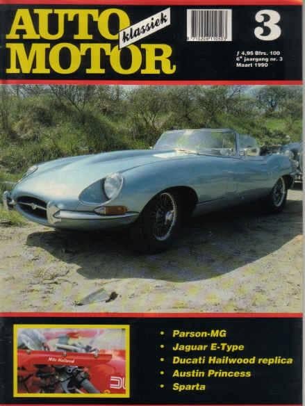 AMK 3 1990 : Jaguar E Type - Austin Princess - Sparta, Ophalen of Verzenden, Gelezen, Algemeen