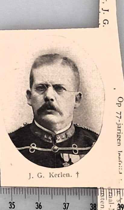 Leger Indië 1927; Gen.Maj. Kerlen is overleden te Den Haag, Verzenden, Voor 1940, Gebruikt, Overige onderwerpen