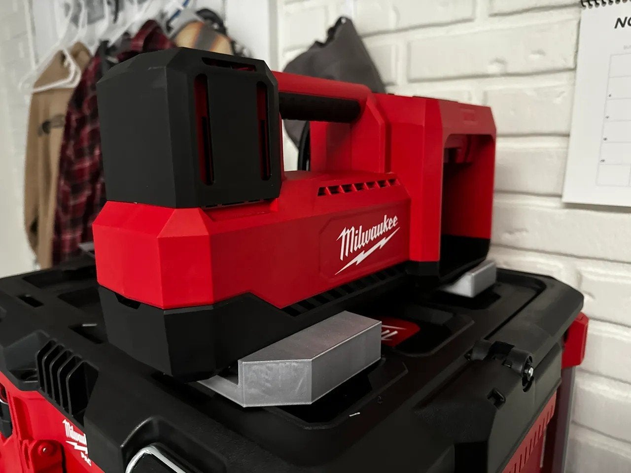 Milwaukee M18 inflator houder voor de Packout in 3D geprint, Ophalen of Verzenden