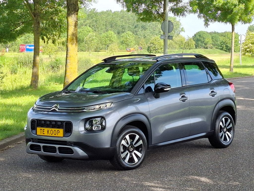 C3 Aircross 1.2 bj 2018 Automaat Lage KM Airco Vol Extra’s, Auto's, Voorwielaandrijving, Euro 5, Stof, Bedrijf