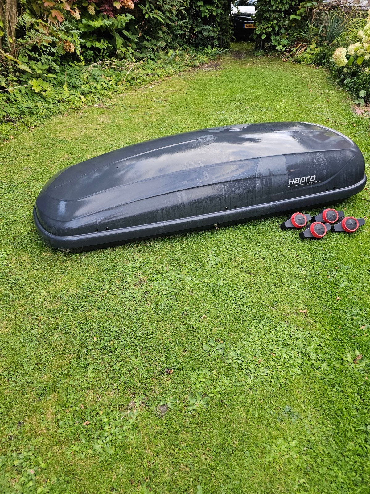 Hapro Traxer 8.6 Dakkoffer - Ruim en Stil, Auto diversen, Ophalen, Gebruikt