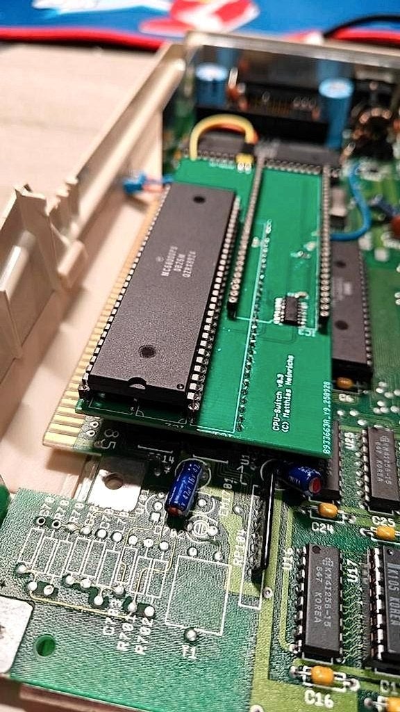 Garlic CPU Switcher voor Amiga 500 - Nieuwstaat, Computers en Software, Ophalen of Verzenden