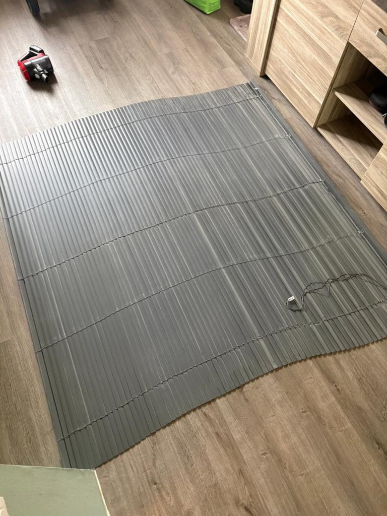 Luxaflex antraciet 172 hoog en 180 breed, Ophalen, Zo goed als nieuw, 150 tot 200 cm