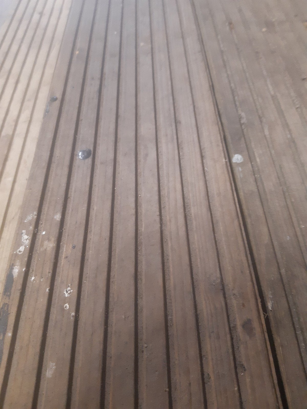 partij gebruikte Douglas vlonderplanken, 8 m2, Tuin en Terras, Ophalen, Hout