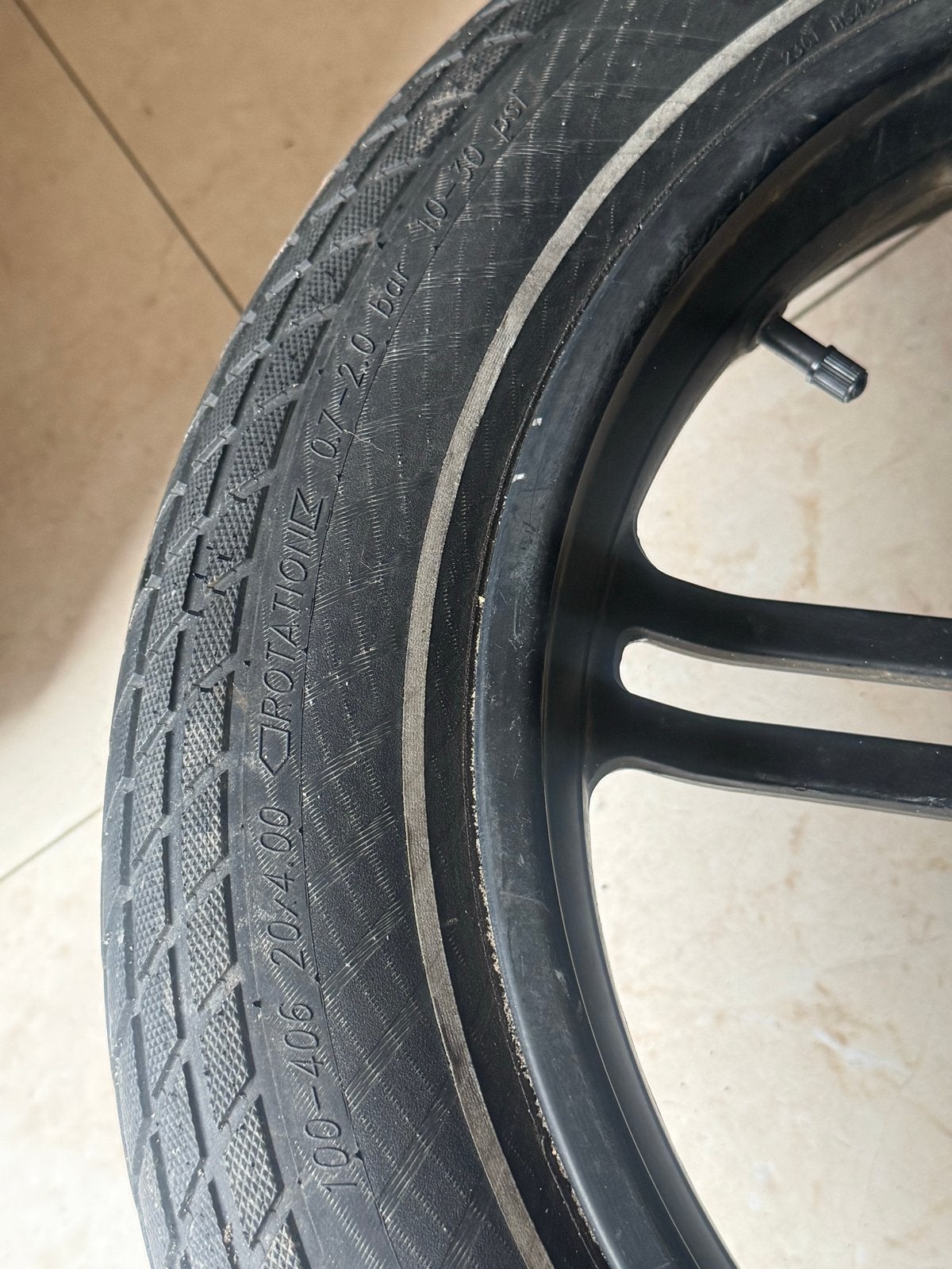 Fatbike Band met Wiel, Gebruikt, Rubber, Ophalen, Elektrische fiets