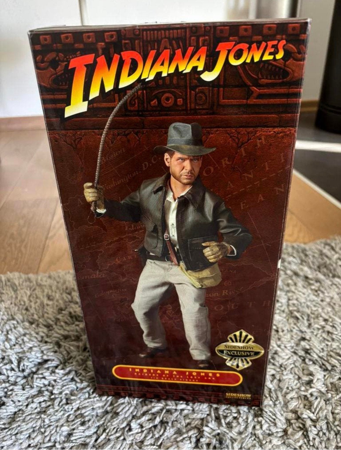 1/6 figuur Indiana Jones - Sideshow, Ophalen of Verzenden, Zo goed als nieuw, Actiefiguur of Pop