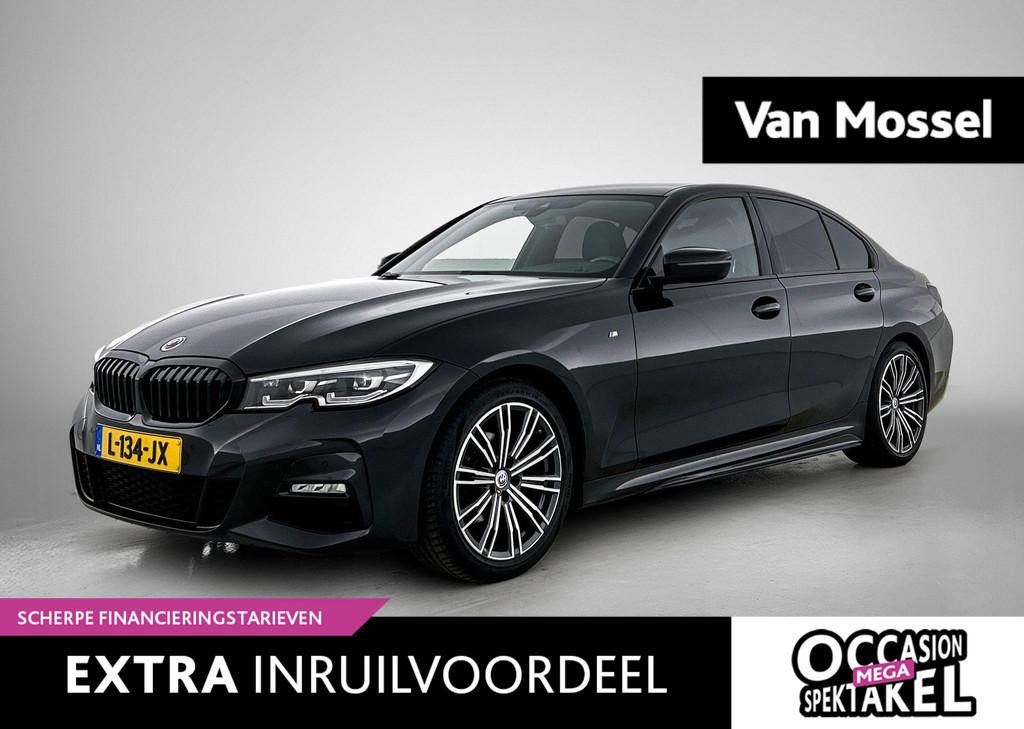 BMW 3-serie 318i Business Edition | M-SPORT PAKKET | HALF LE, Automaat, Gebruikt, 1465 kg, Zwart