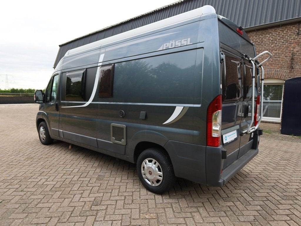 Pössl 2win 600 luchtvering AUTOMAAT, Buscamper of Camperbus, Luifel, Ringverwarming, Fiat