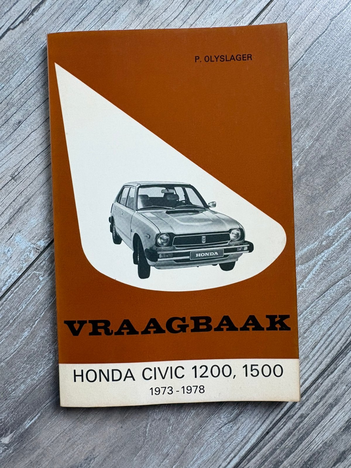 Originele Vraagbaak Honda Civic 1200 & 1500 (1973 - 1978), Ophalen of Verzenden