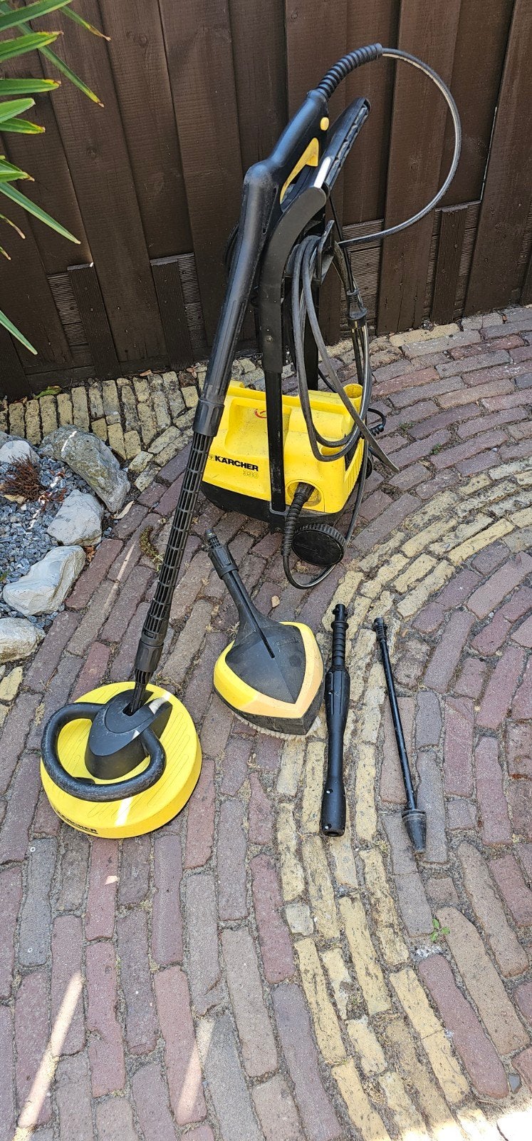 Kärcher 330 hogedrukreiniger met terrasreiniger, Ophalen, Gebruikt, Elektrisch, Kärcher