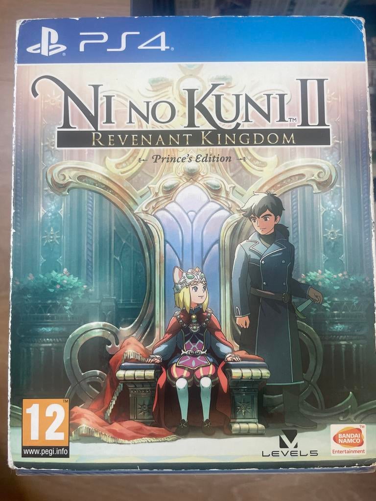 Ni No Kuni II Revenant Kingdom Prince's Edition PS4, 1 speler, Ophalen of Verzenden, Zo goed als nieuw, Role Playing Game (Rpg)