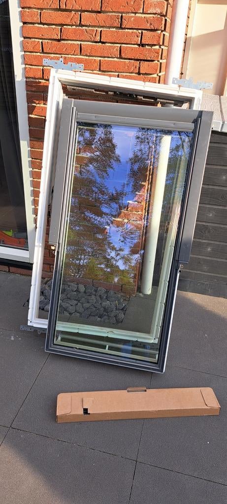 Velux kunstof Dakraam EDW MK08 1000 - 78x140 cm, Doe-het-zelf en Verbouw, Ophalen, 80 tot 120 cm, 120 tot 160 cm, Nieuw