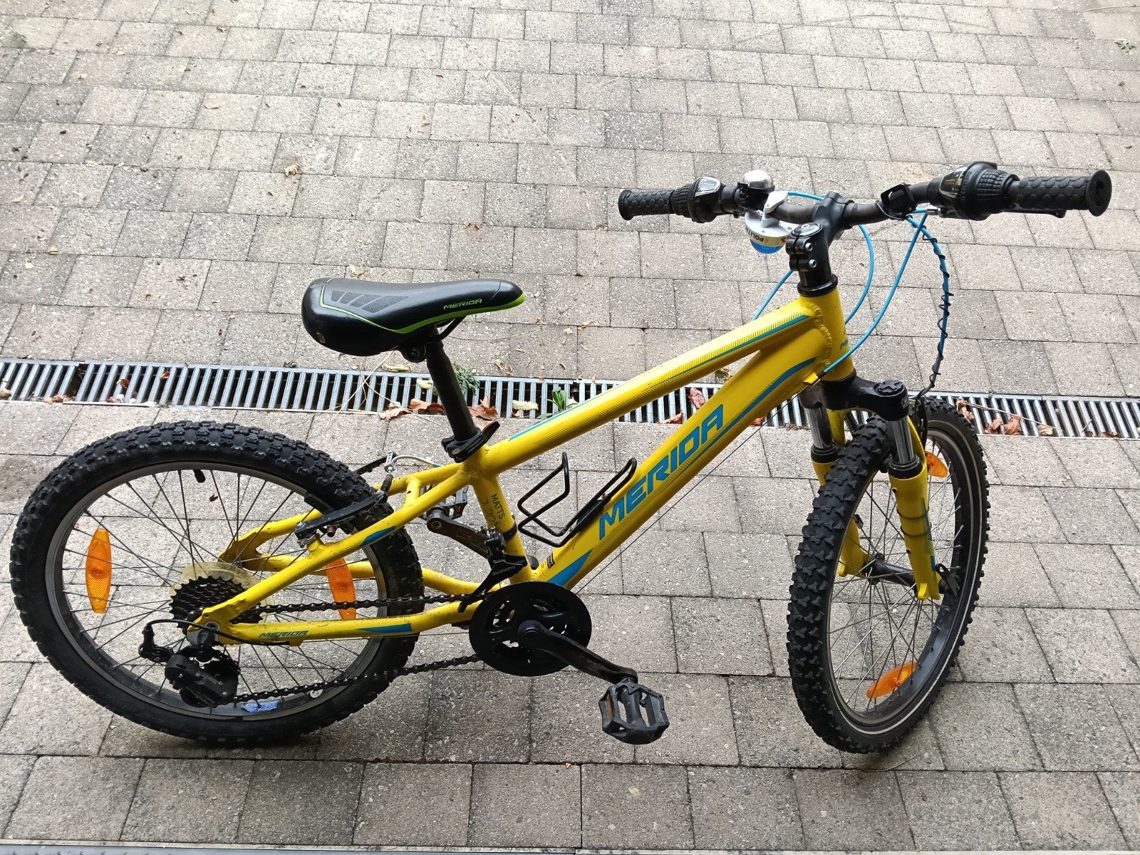 Merida Matts J20 Kinder Mountainbike, Fietsen en Brommers, Fietsen | Kinderfietsjes, 20 inch of meer, Gebruikt, Velgrem, Merida