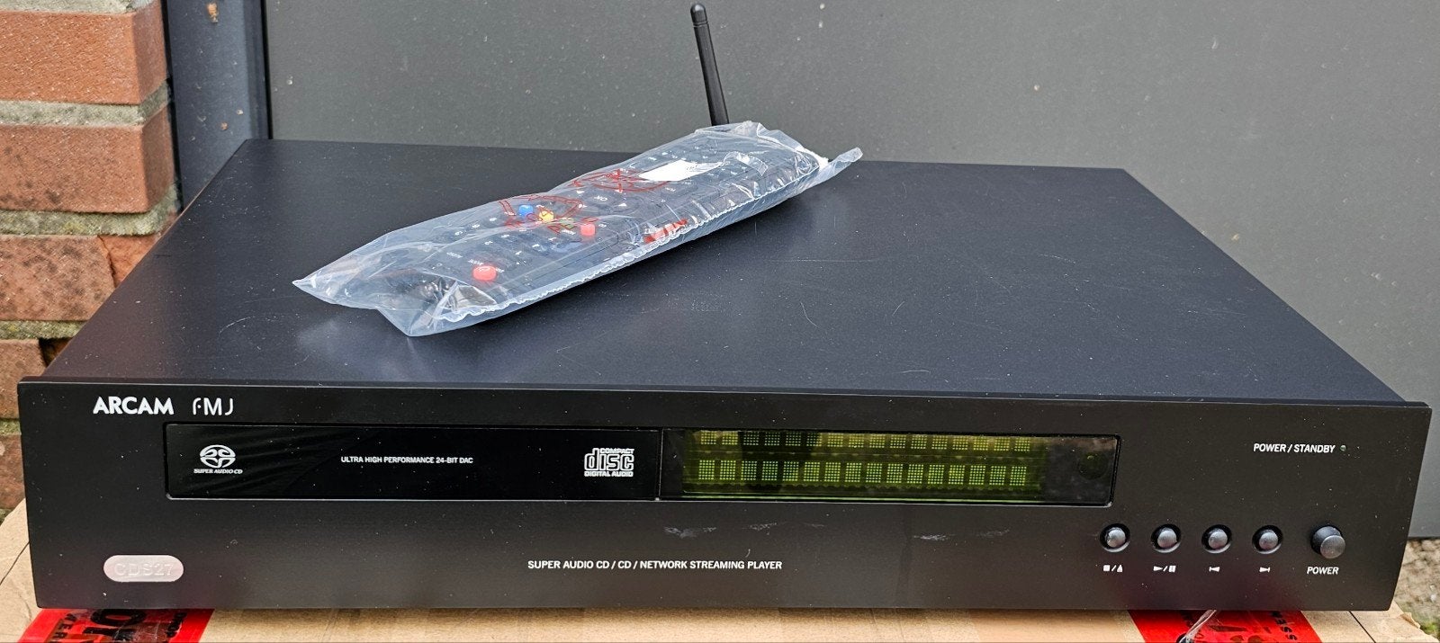 Arcam FMJ CDS27 SACD/CD/Streamer 24 bit, XLR uit, nieuwstaat, Overige merken, Arcam, Ophalen of Verzenden, Zo goed als nieuw