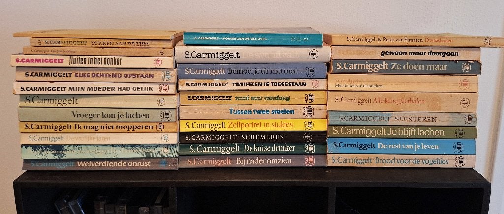 S. Carmiggelt ( 30 originele )  kronkel bundels, Boeken, Ophalen of Verzenden, Gelezen, S. Carmiggelt, Nederland