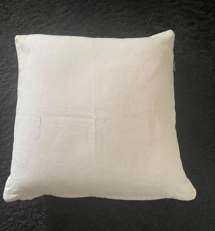 Design kussen, roze, katoen / linnen, 45x45cm, nieuw, Ophalen of Verzenden, Nieuw, Roze, Vierkant