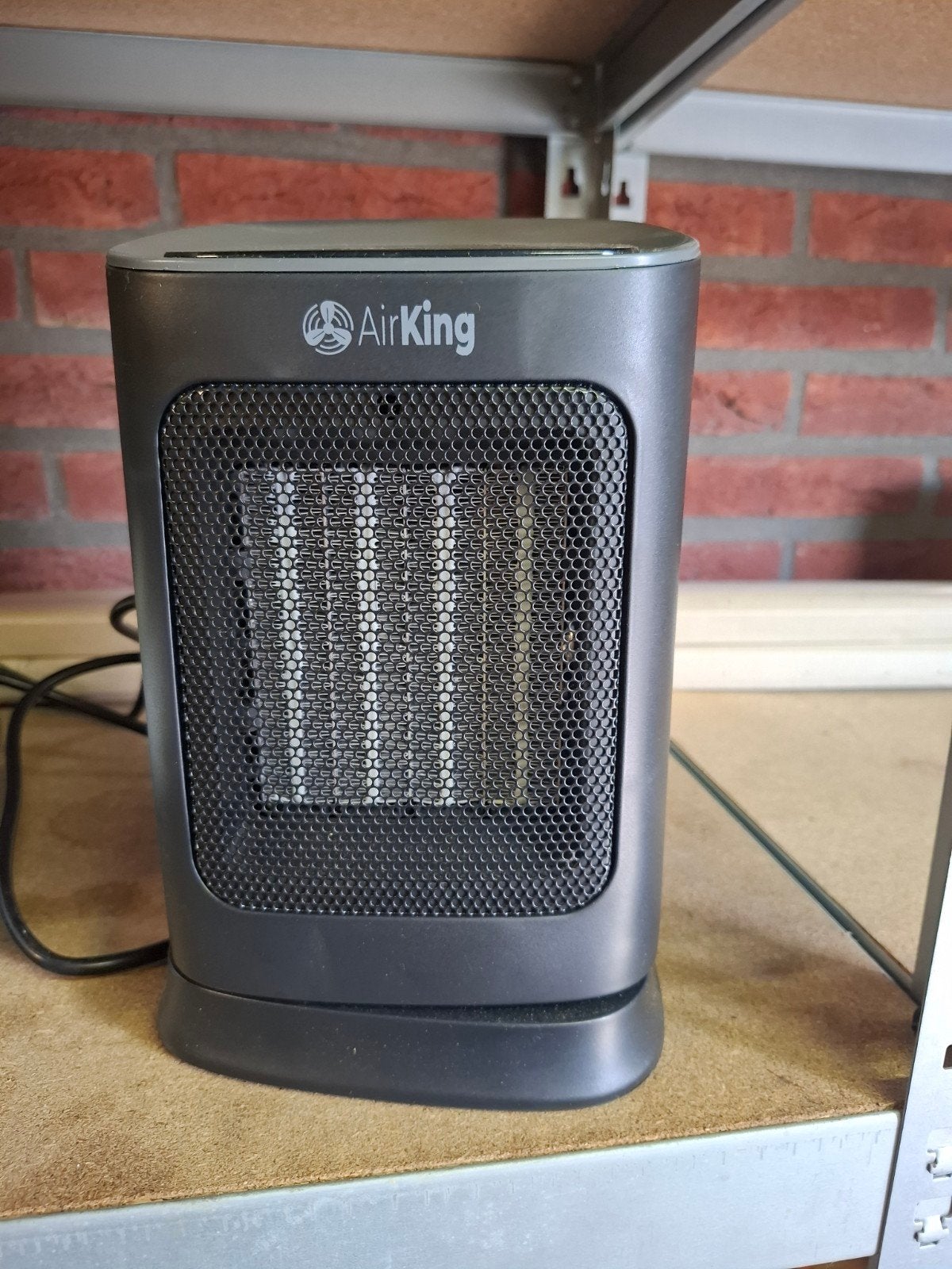 AirKing Keramische Kachel - Compact en Krachtig, Witgoed en Apparatuur, Ophalen, Tafel- of Grondventilator, Verwarmen, Minder dan 60 m³