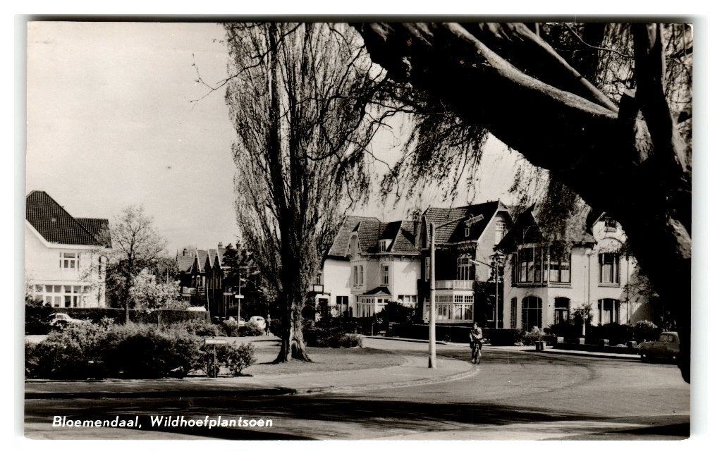 Bloemendaal, Wildhoefplantsoen, Verzenden, 1960 tot 1980, Gelopen, Noord-Holland