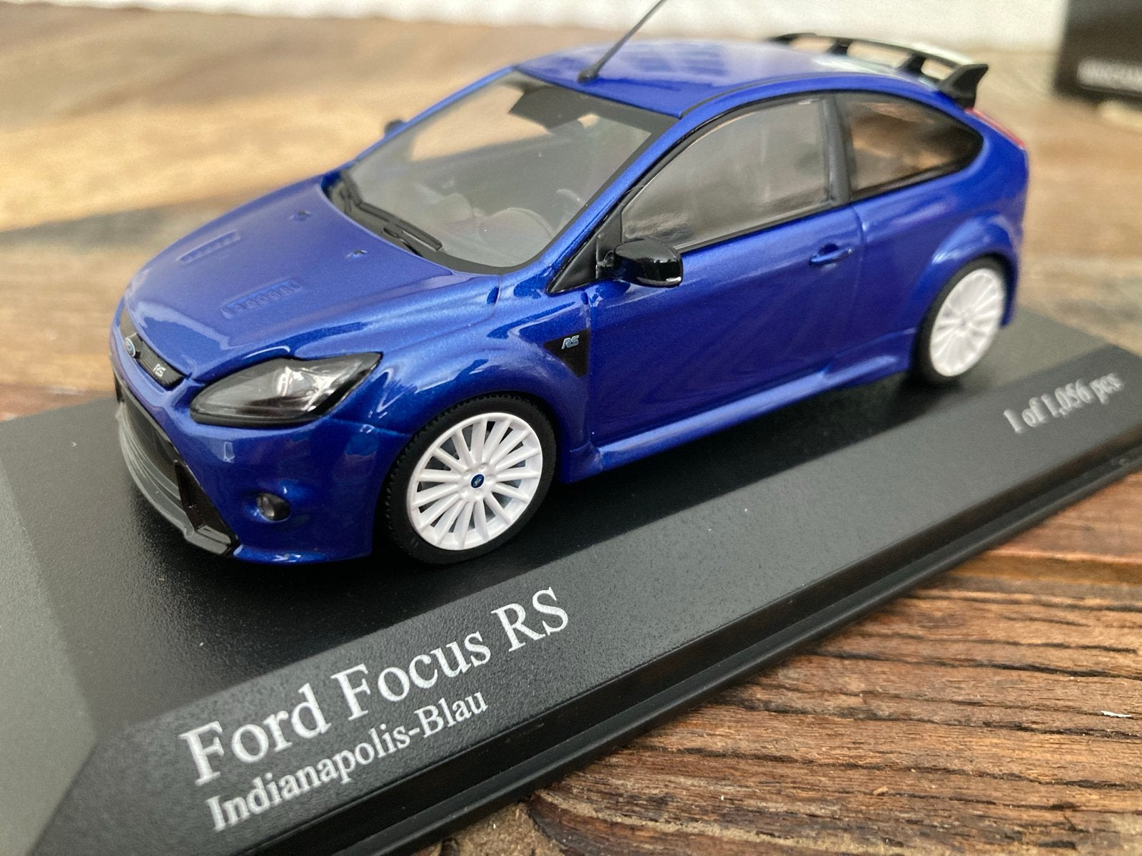 Minichamps Ford Focus RS 1/43 -  uniek voor jouw verzameling, Ophalen of Verzenden, Nieuw, Auto, MiniChamps