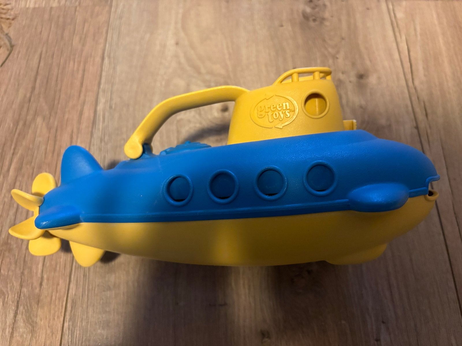 Green Toys Duikboot - Blauw/Geel Badspeelgoed, Ophalen of Verzenden, Zo goed als nieuw, Overige typen