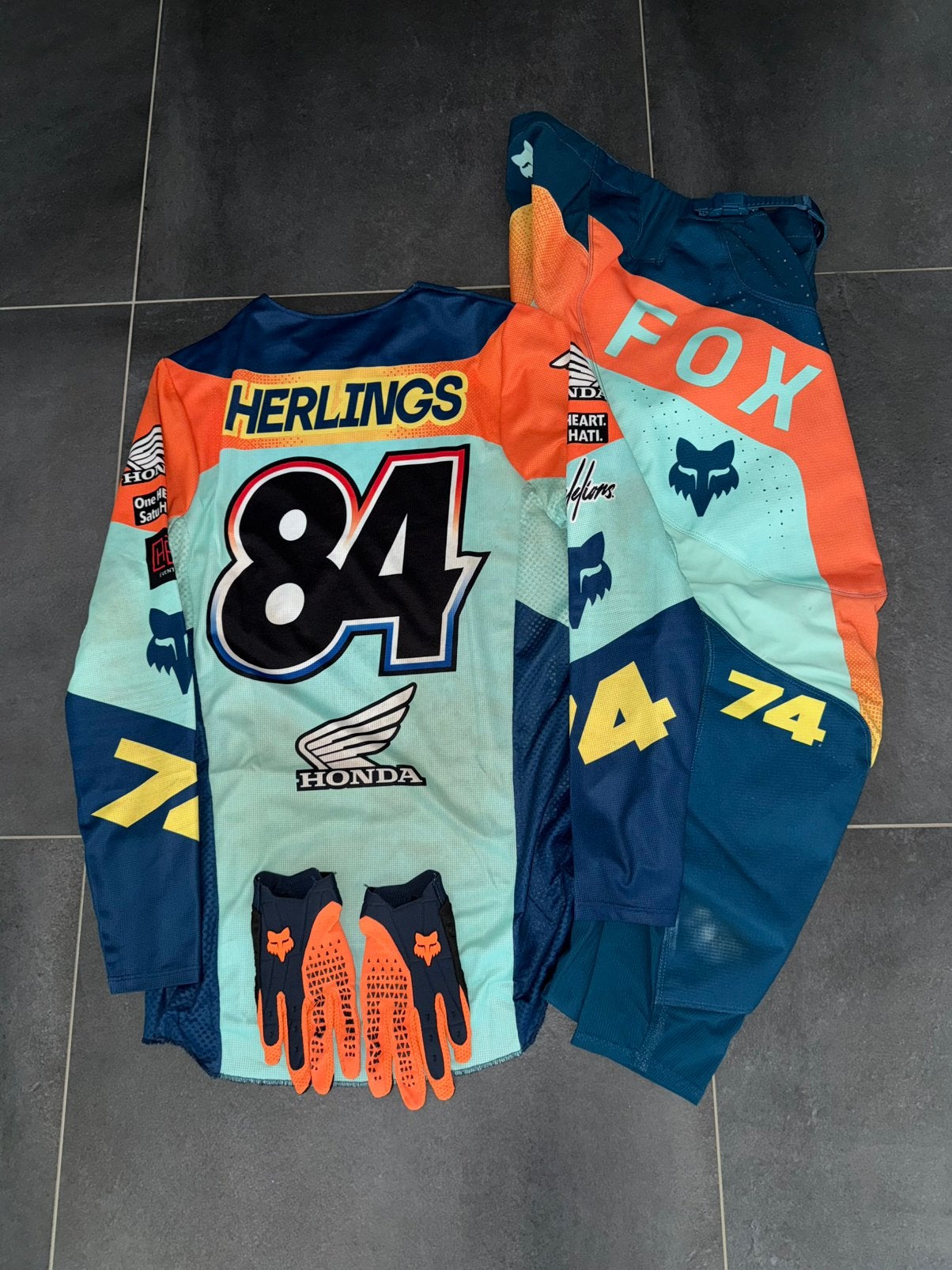 Jeffrey Herlings Honda HRC trainings pak, Ophalen of Verzenden, Tweedehands, Combipak