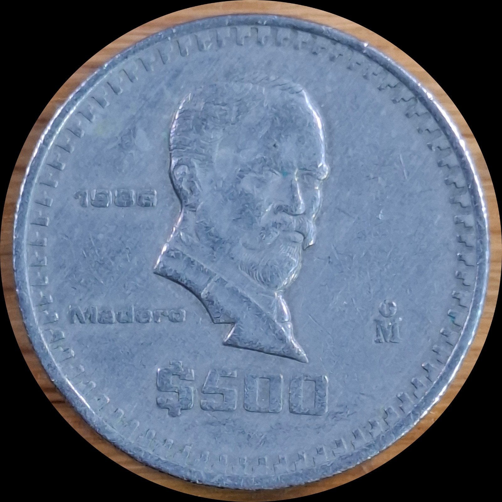 39# Mexico 500 Pesos 1986 km529, Ophalen of Verzenden, Midden-Amerika