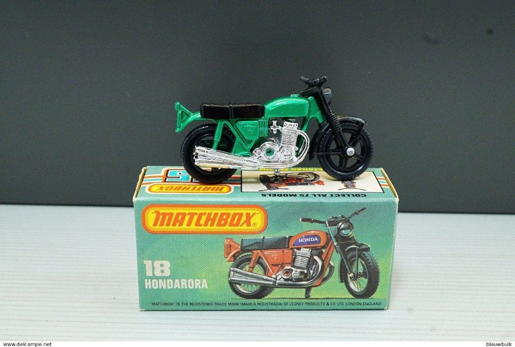 Matchbox 1-75 18f Hondarora "L" Box, Ophalen of Verzenden, Nieuw, Motor