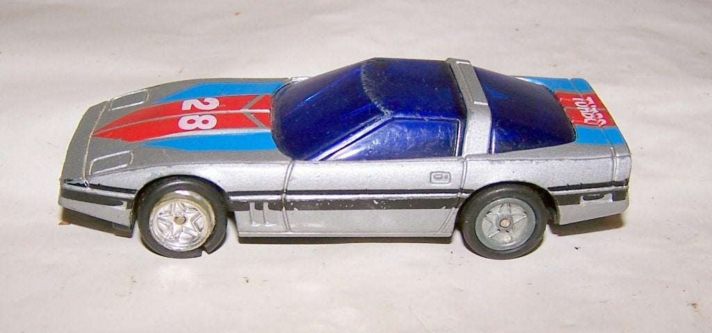 Mooi vintage Corvette model. 1/45. Izgs., Ophalen of Verzenden, Zo goed als nieuw, Auto, Overige merken
