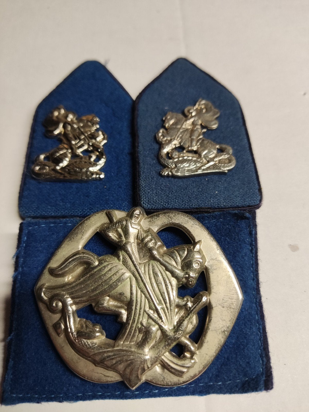 Setje Huzaren van Boreel, Verzamelen, Militaria | Algemeen, Ophalen of Verzenden, Landmacht, Nederland, Embleem of Badge