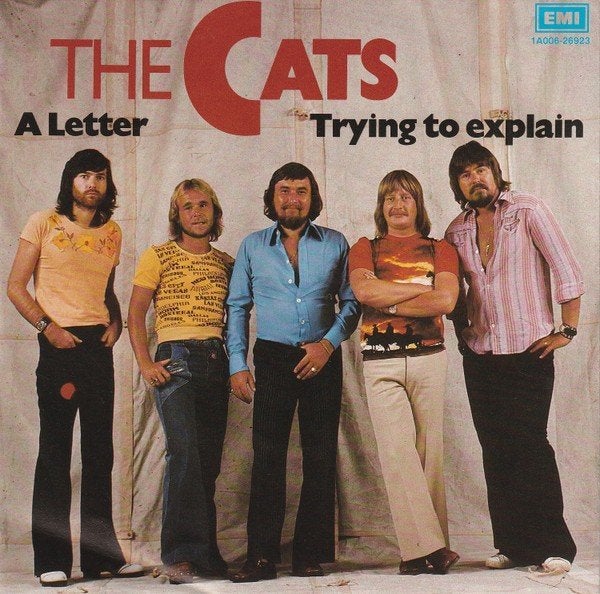 Gezocht the Cats a letter, Single, Ophalen of Verzenden, Pop, 1970 - 1979