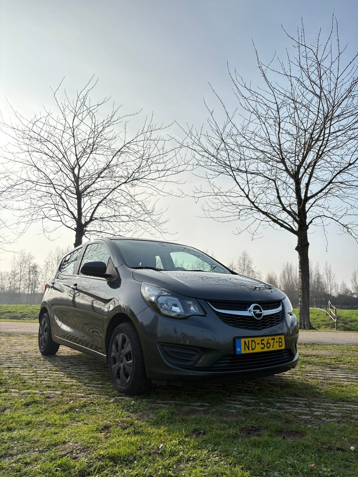 Opel Karl Ecoflex 55KW 2017, NIEUWE APK en BANDEN!!!, Voorwielaandrijving, 839 kg, 74 pk, Zwart