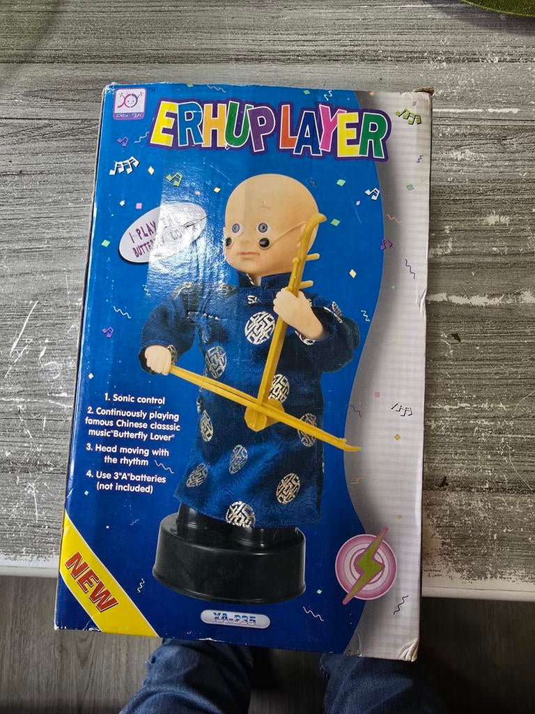 Erhu Player Muzikaal Speelgoed - Nieuw in Doos, Ophalen