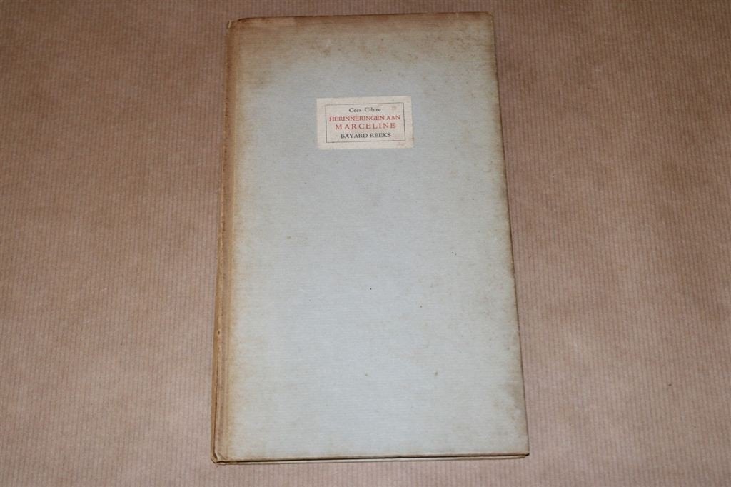 Herinneringen aan Marceline. Cees Silur, 1947., Boeken, Ophalen of Verzenden, Gelezen