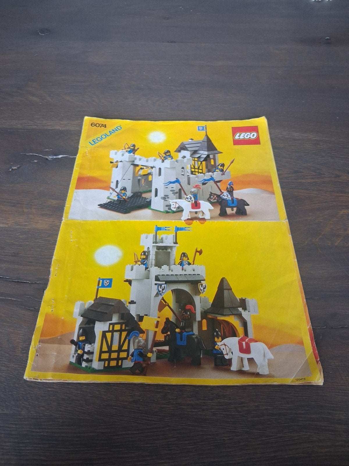 Lego boekje 6074 - Gebruikt maar compleet, Gebruikt, Lego, Accessoire, Ophalen of Verzenden