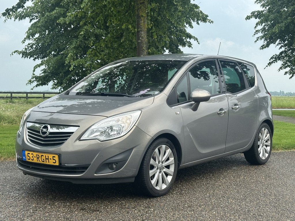 Opel Meriva 1.4 Turbo Cosmo V-bak slecht * airco (bj 2011), Auto's, Voorwielaandrijving, Euro 5, Stof, 680 kg
