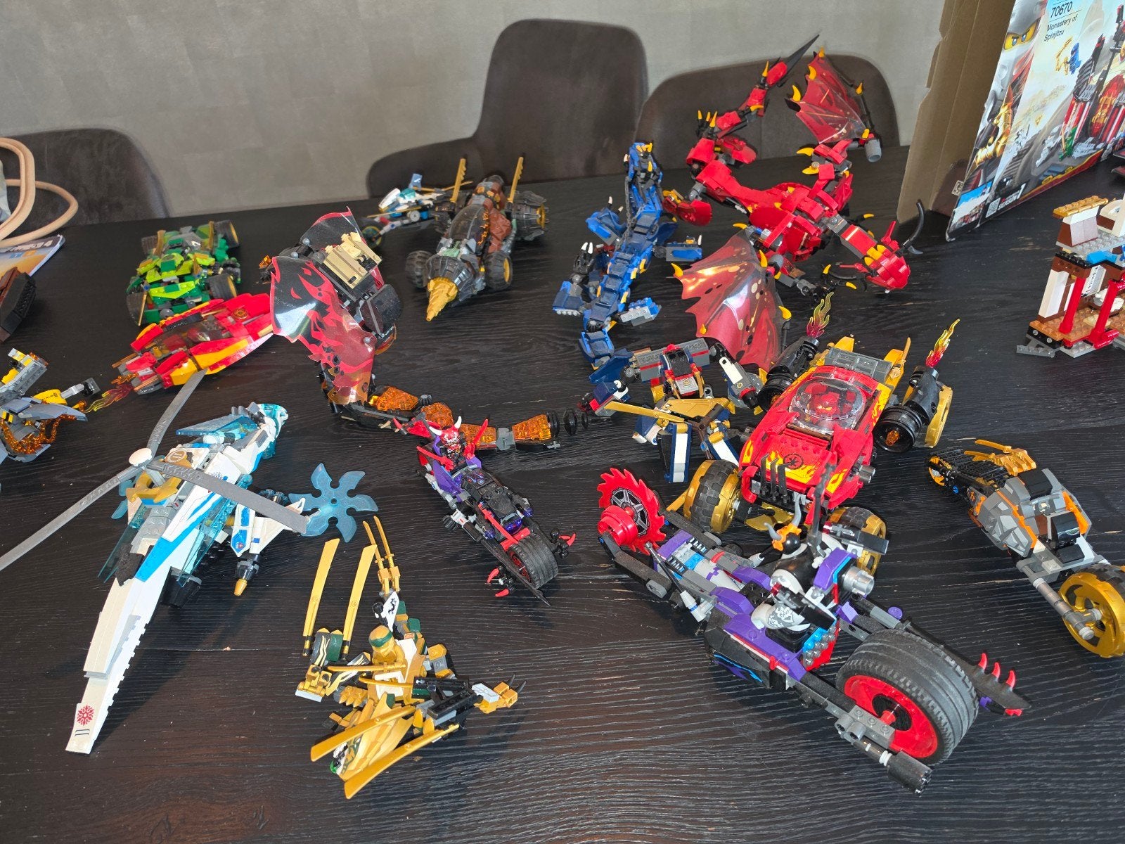 Grote collectie LEGO Ninjago sets, Gebruikt, Lego, Ophalen of Verzenden, Inclusief doos