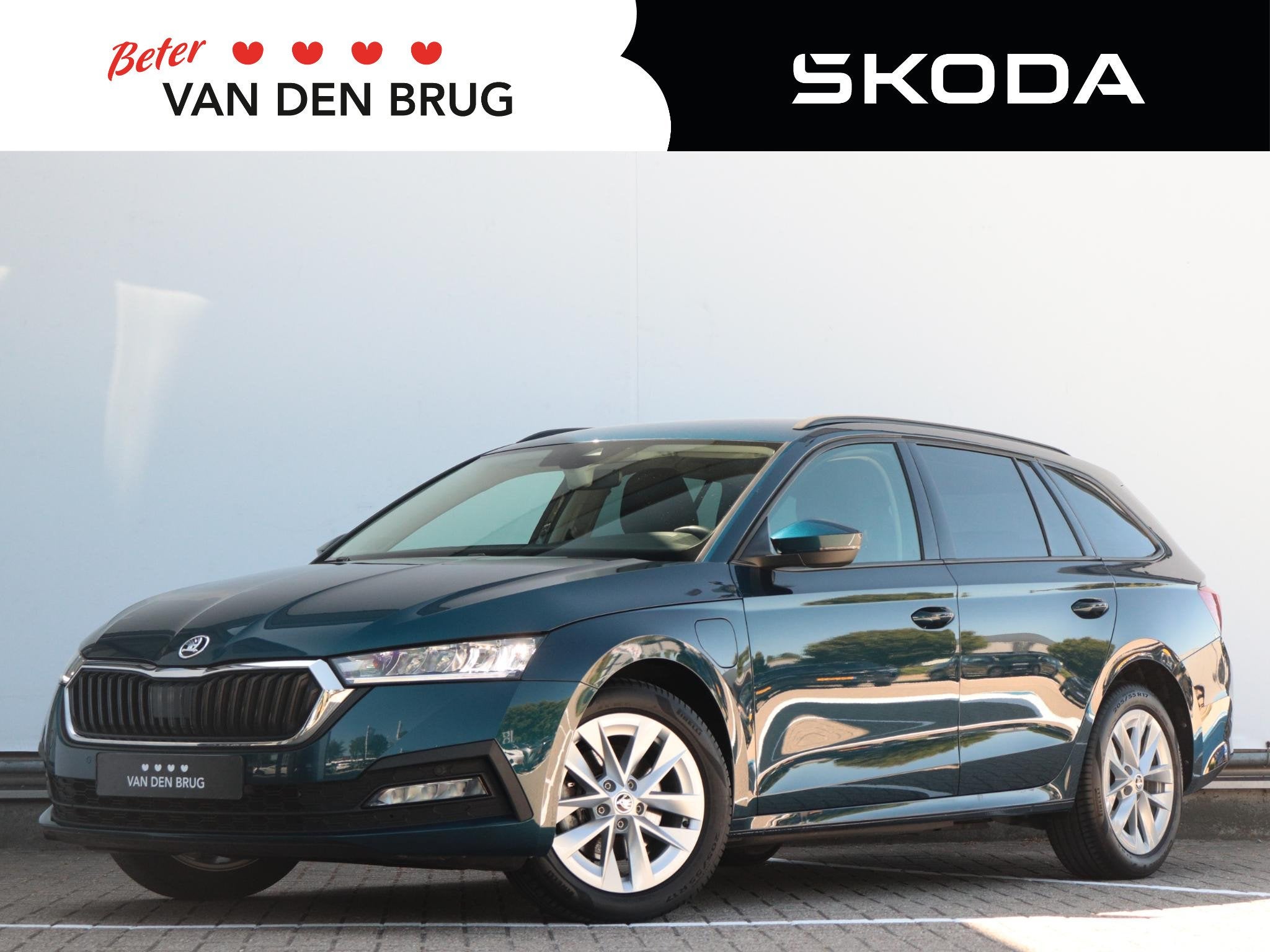 Skoda Octavia Combi 1.4 TSI iV PHEV Business Edition | Wegkl, Auto's, Stof, Euro 6, 4 cilinders, 150 pk