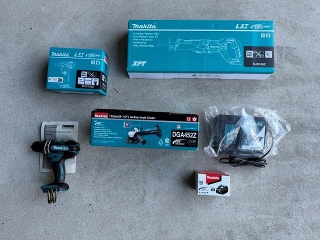 Makita gereedschapset in tas NIEUW, Ophalen, Nieuw, Gereedschapsset, Makita