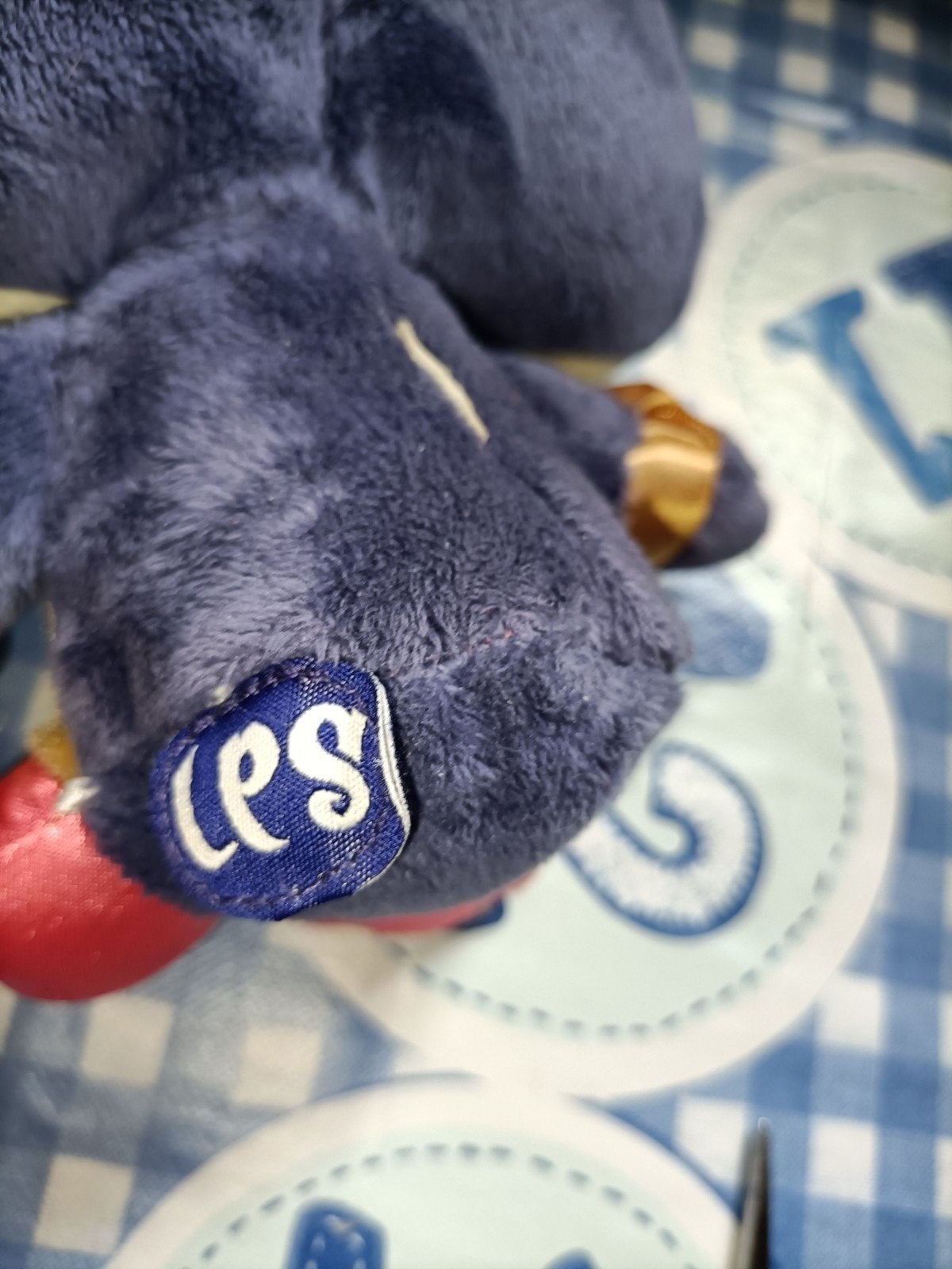 Littlest Petshop pinquin knuffel blauw 18 cm groot, Ophalen of Verzenden, Zo goed als nieuw, Overige typen