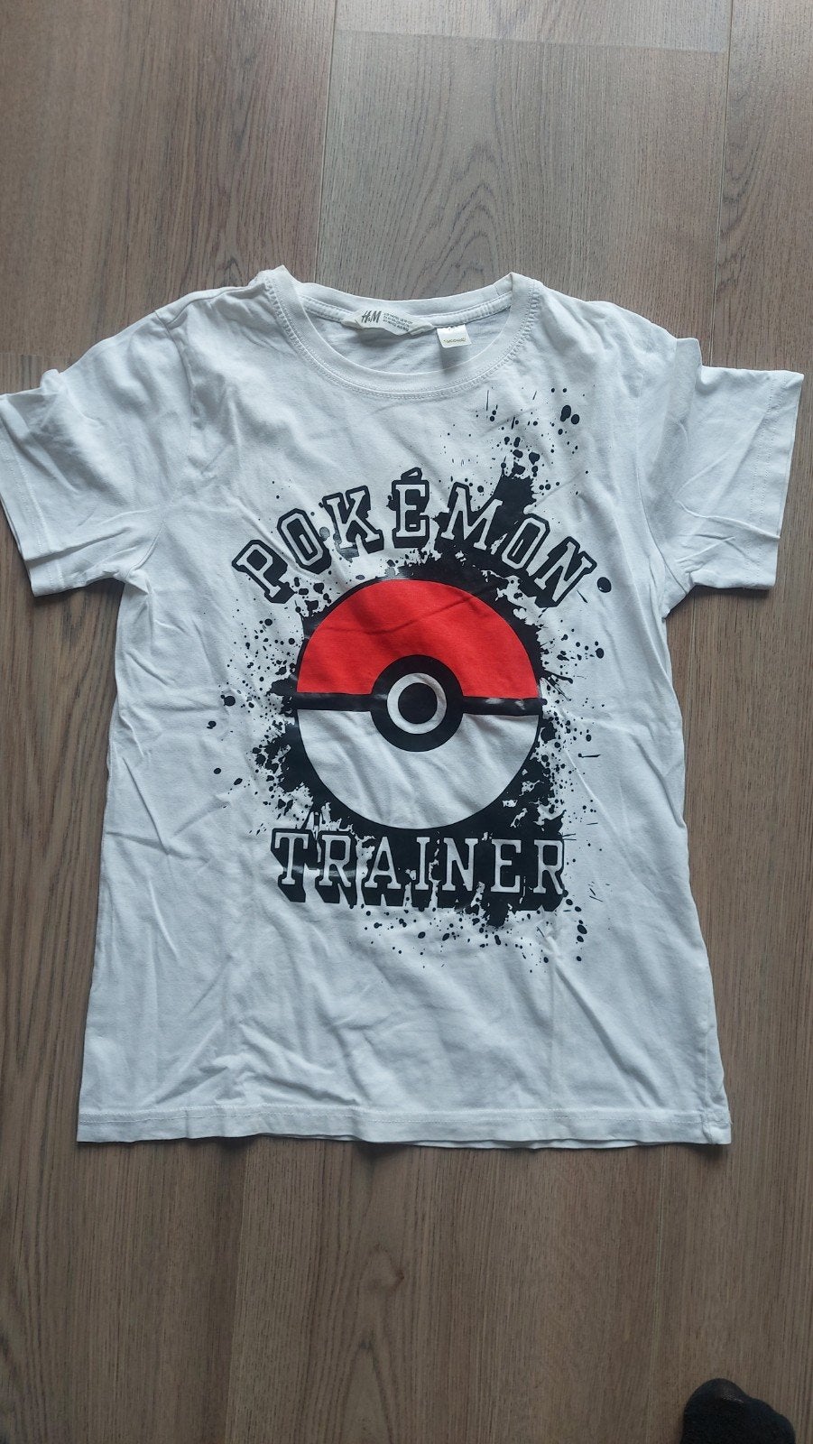 H&M Pokémon Trainer T-shirt maat 146/152, Gebruikt, H&M, Ophalen of Verzenden, Shirt of Longsleeve