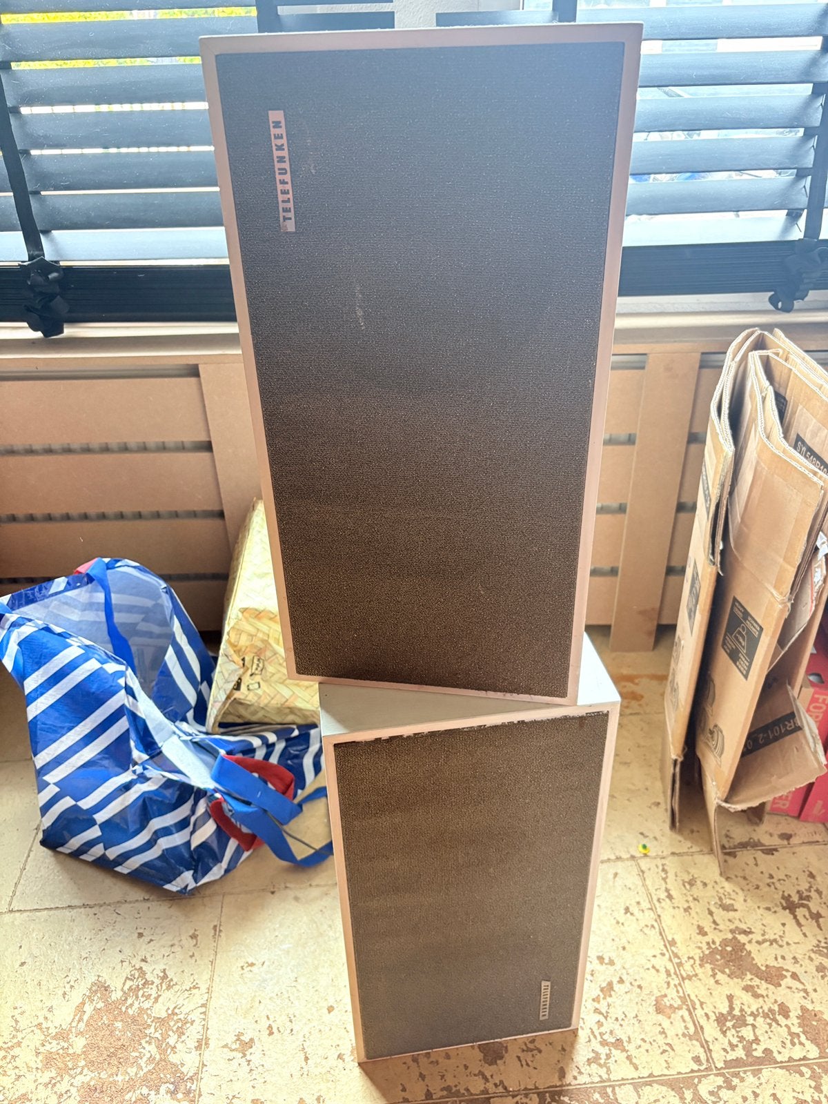 2 x Telefunken Hi-Fi Klangbox L70 speakers, Audio, Tv en Foto, Luidsprekers, Ophalen, Zo goed als nieuw, Minder dan 60 watt, Overige merken