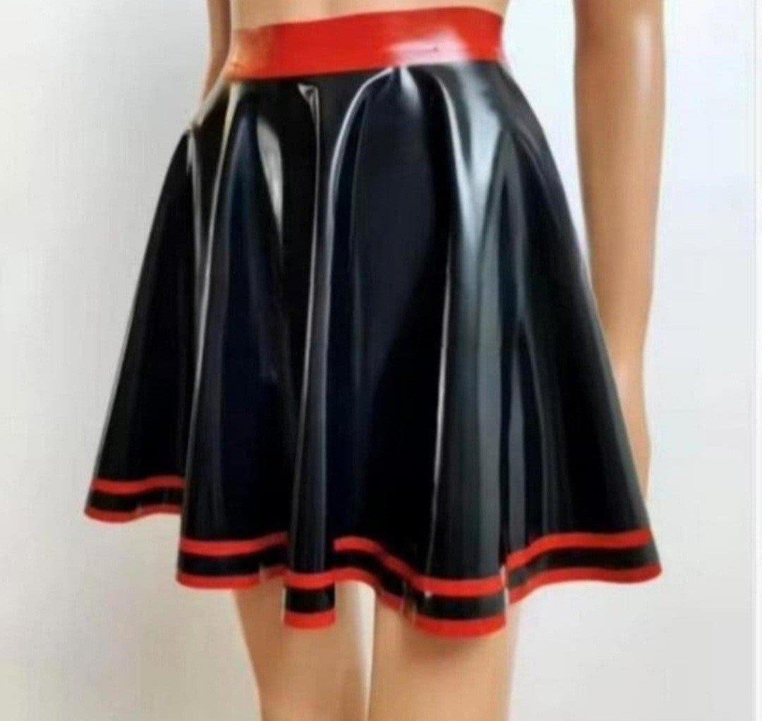 Latex rokje, tm 3XL 
Maat XXS tm 3XL
Diverse kleuren
Latex, Kleding | Dames, Verzenden, Nieuw, Boven de knie