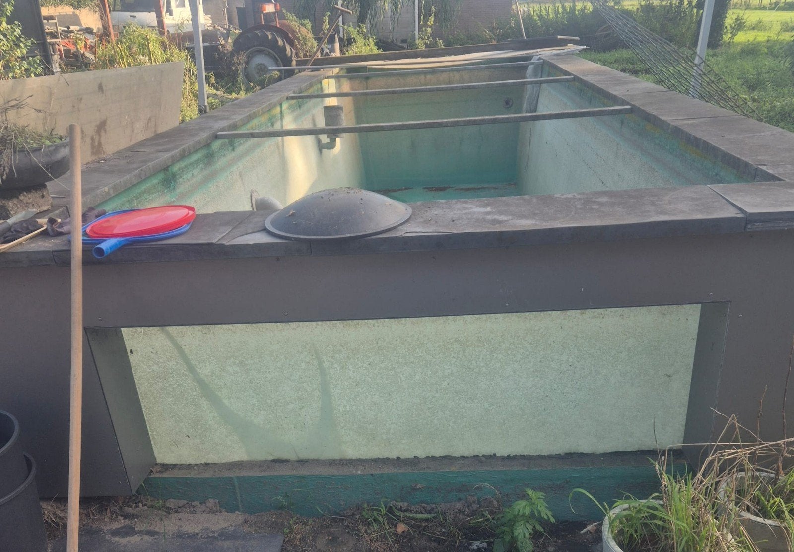 BUITENKANSJE koi vijver 2,65 x 7,90 x 1,50, Tuin en Terras, Ophalen, Gebruikt